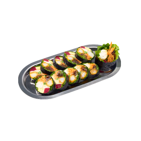 그린바질새우김밥