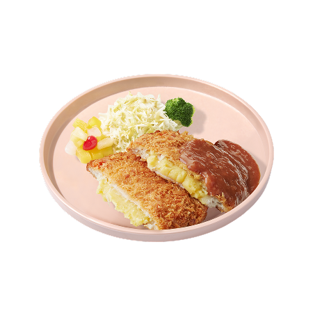 고구마치즈돈까스